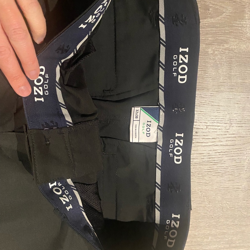 Izod men’s golf pants black 32 X 30